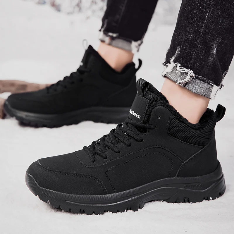 Winter Men Ankle Snow Boots Wa - đánh giá và giá Waterproof Winter Boot