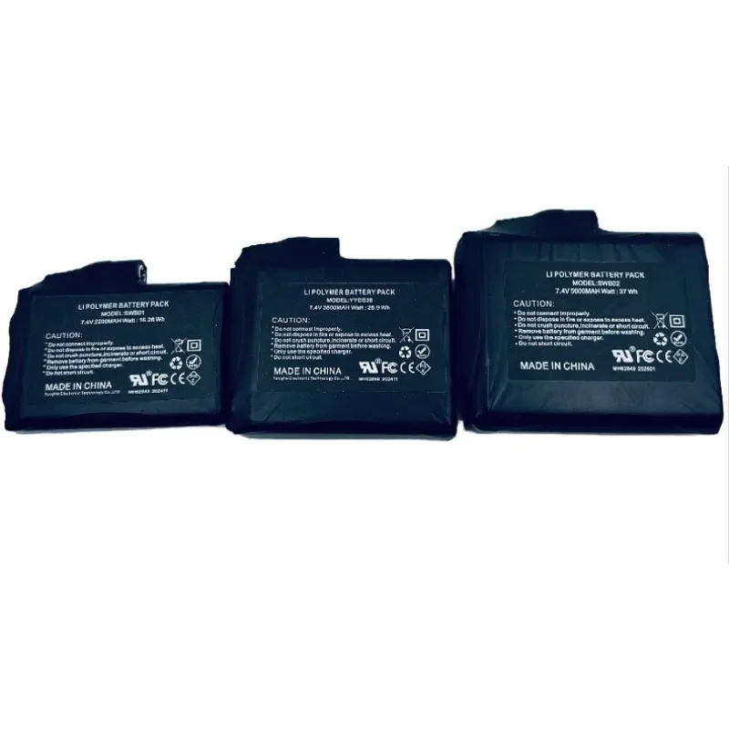 7.4V 18650 2200mAh Heated Glov - đánh giá và giá Heated Vest Battery