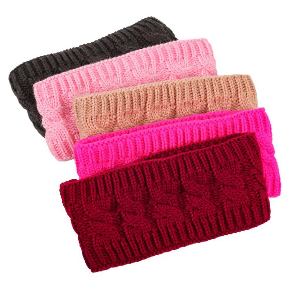 Elastic Knitted Hair Band Wint - đánh giá và giá Fleece Ear Warmer Band