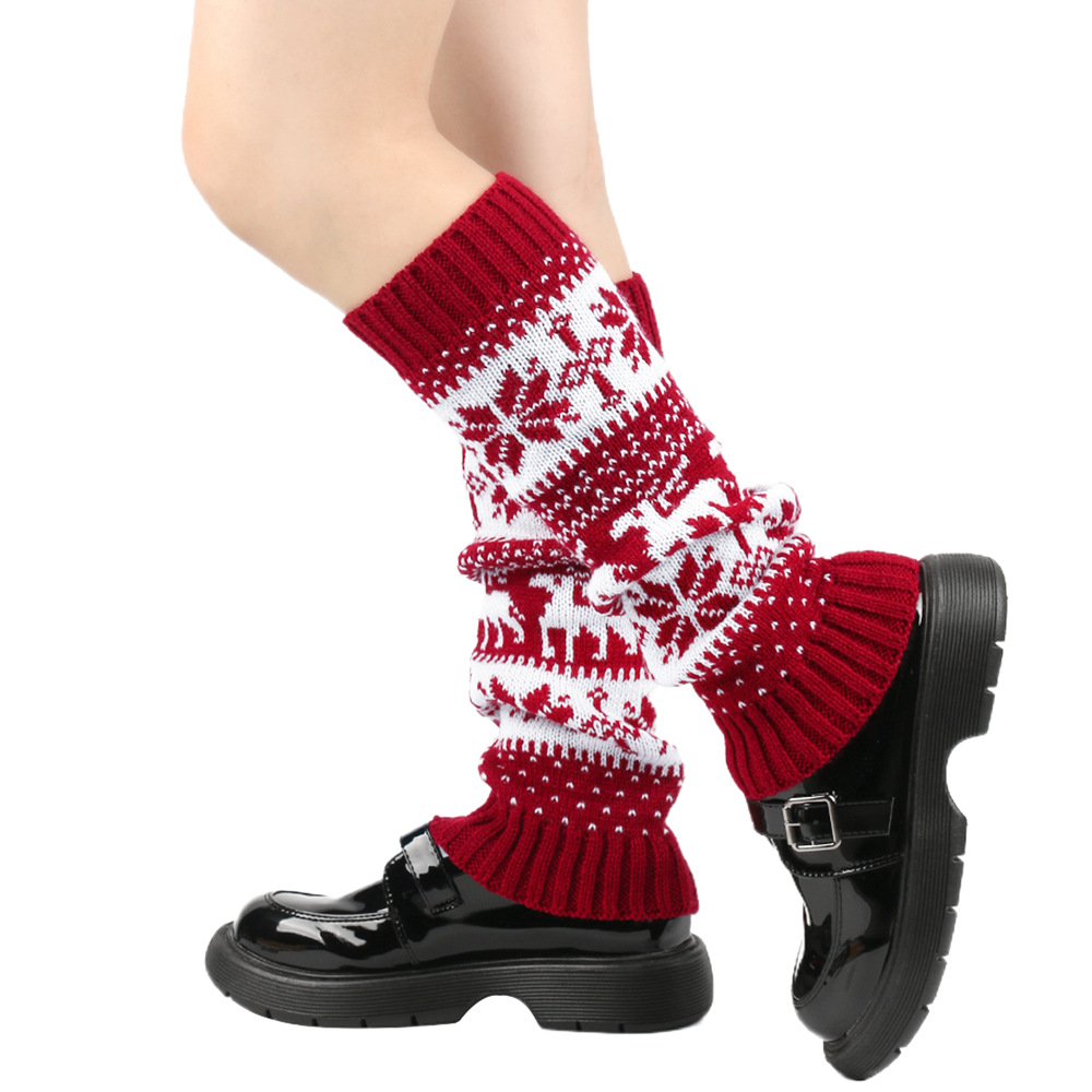 Christmas Women Leg Warmers Kn - đánh giá và giá Thermal Sock Wool