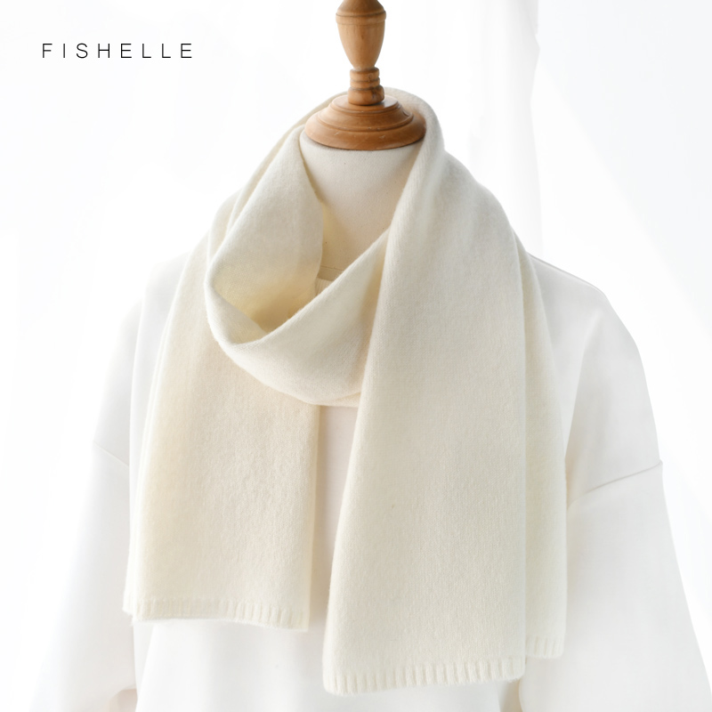 Trắng Khăn Len Nữ Mùa Đông Dệt - đánh giá và giá Wool Scarf Men