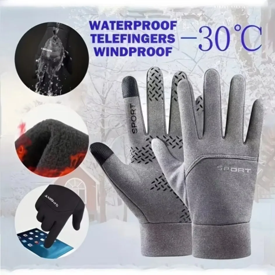 Waterproof Ski Gloves for Men  - đánh giá và giá Snow Glove Insulated