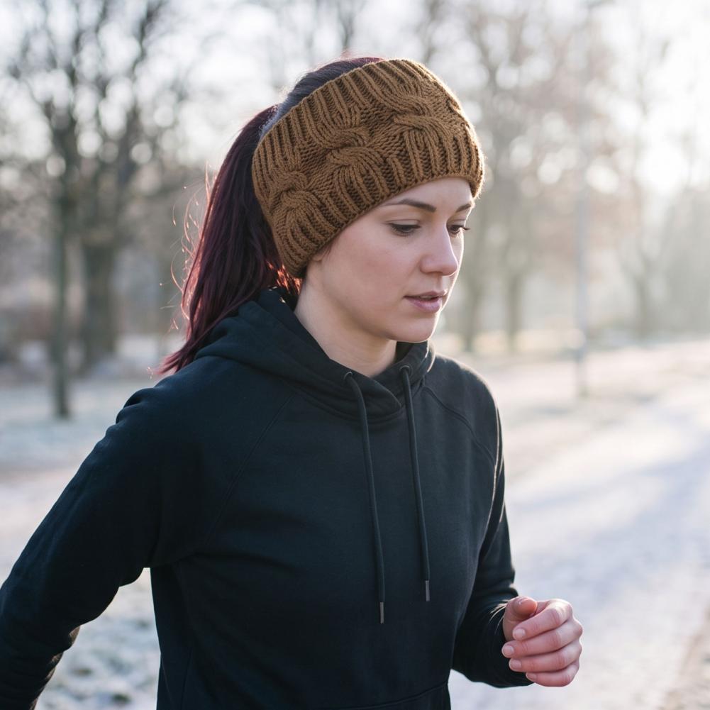 Winter Running Gear for Women  - đánh giá và giá Fleece Ear Warmer Band