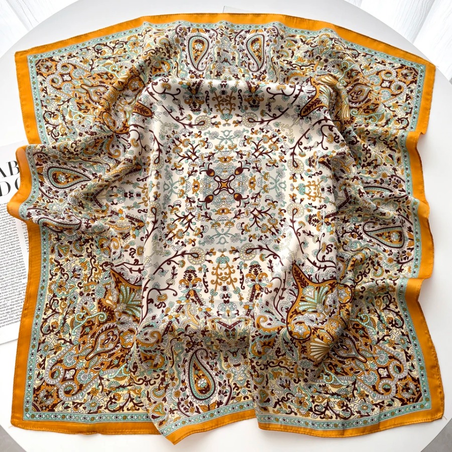 2025 Silk Shawl Square Scarf F - đánh giá và giá Shawl Wrap Winter