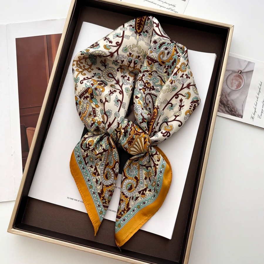 2025 Silk Shawl Square Scarf F - đánh giá và giá Shawl Wrap Winter